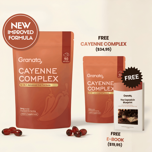 Cayenne Complex Get 1 Free + Free Ebook