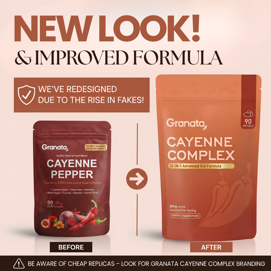 Cayenne Complex – 3mg Active Capsaicin